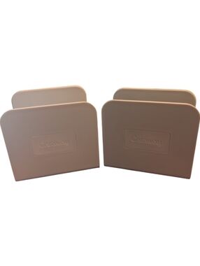 2 - Caraway Magnetic In Set Pot Pan Lid Holder Organizer Storage Dividers Beige